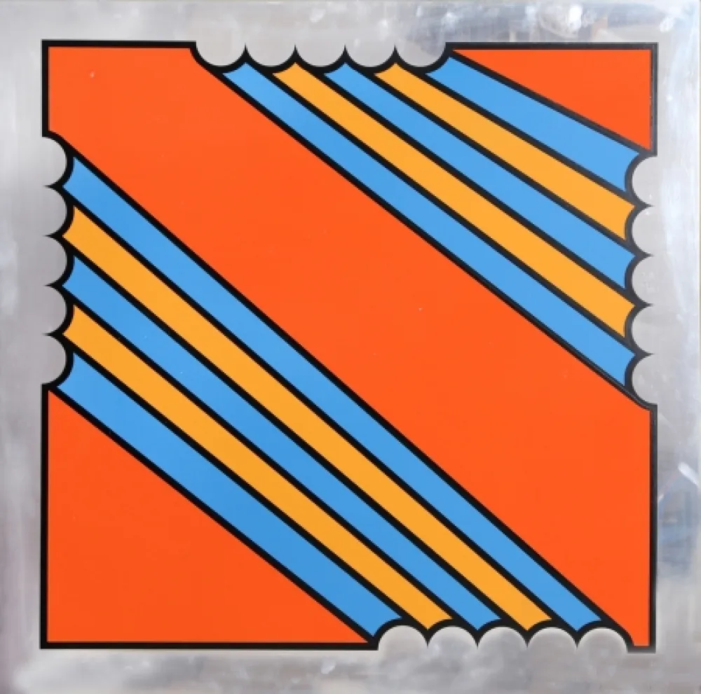 Zeefdruk Krushenick - Composition