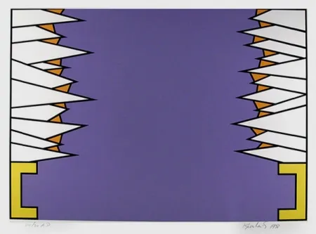 Zeefdruk Krushenick - Over the Rainbow