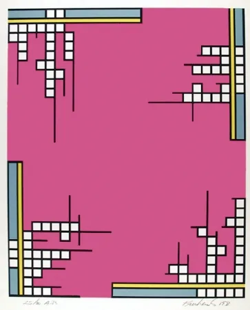 Zeefdruk Krushenick - Over the Top