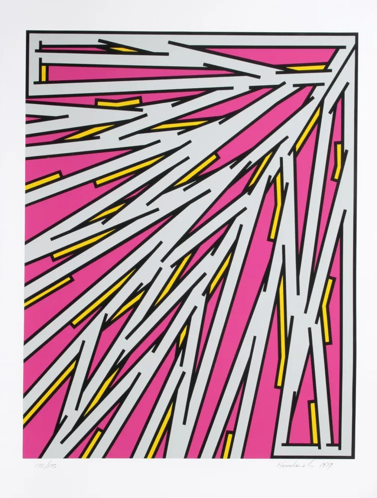 Zeefdruk Krushenick - Small Pink