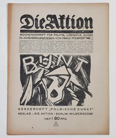 Houtsnede Kubicki - BUNT (Revolt)