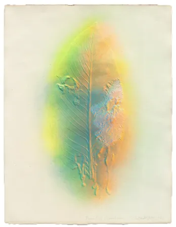 Lithografie Kudo - Fossil in Hiroshima