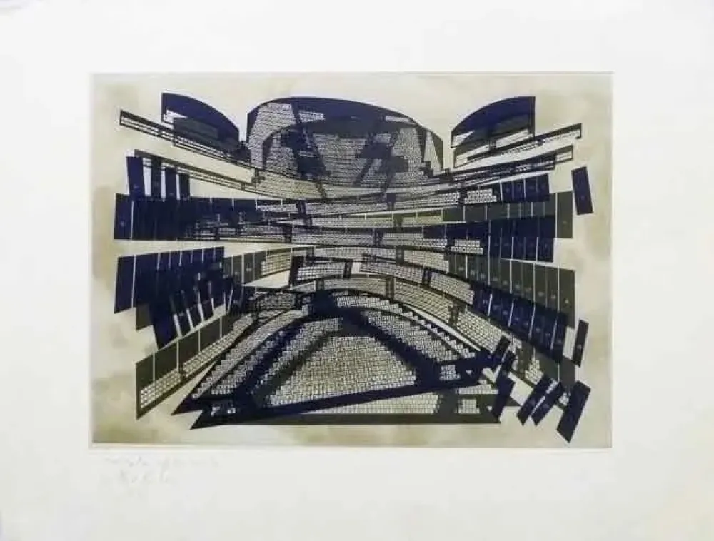 Ets Kuitca - Sin titulo