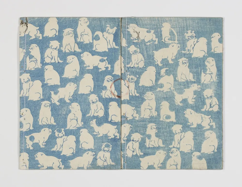 Houtsnede Kunisada - Ichimei hakkenden inu no sôshi (The eight dog chronicles)