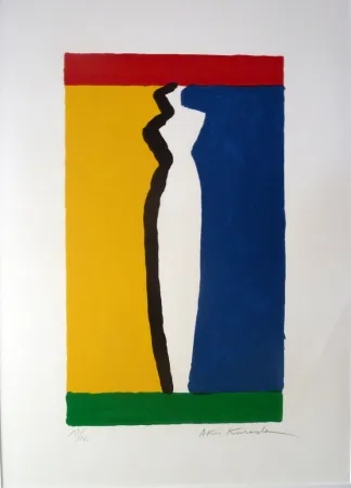 Lithografie Kuroda - Arjo '95