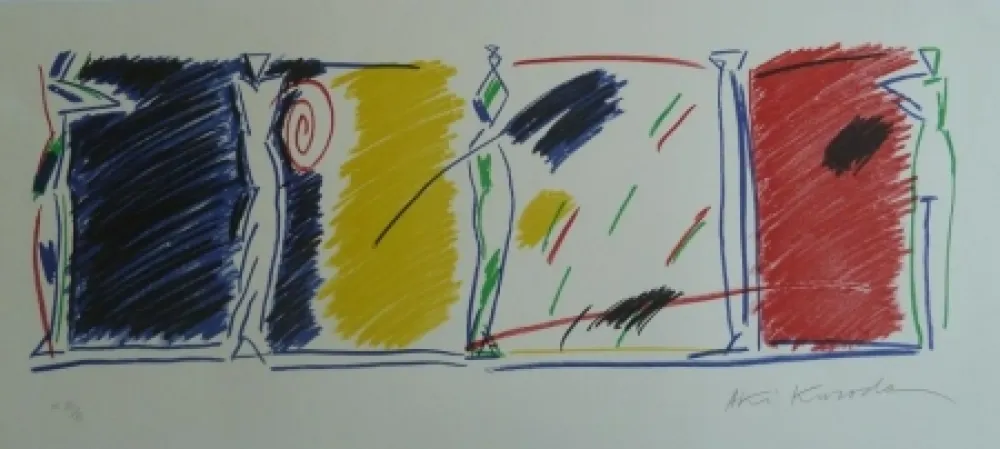 Lithografie Kuroda - East/West