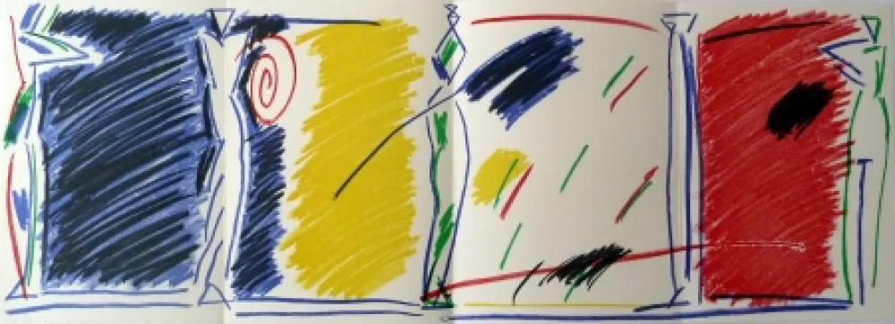 Lithografie Kuroda - East/West Pentures i diuixos