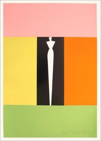 Zeefdruk Kuroda - Passage III