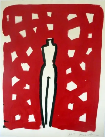 Lithografie Kuroda - Sans Titre