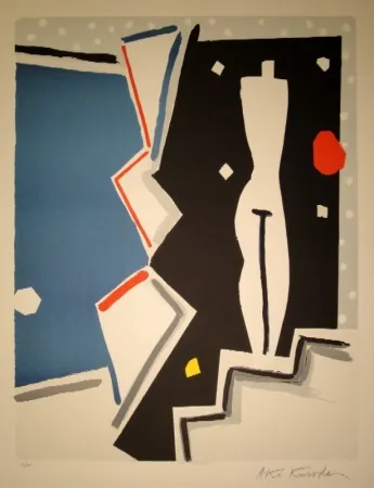 Zeefdruk Kuroda - Untitled