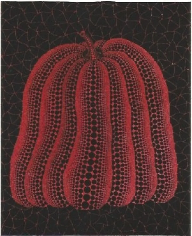 Zeefdruk Kusama - A pumpkin