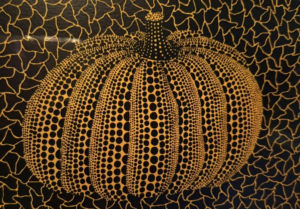 Zeefdruk Kusama - Pumpkin
