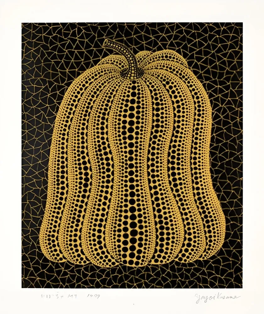 Zeefdruk Kusama - Pumpkin MT