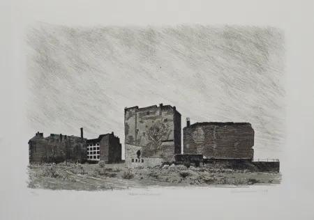 Lithografie Kuschnerus - Sebastianstrasse