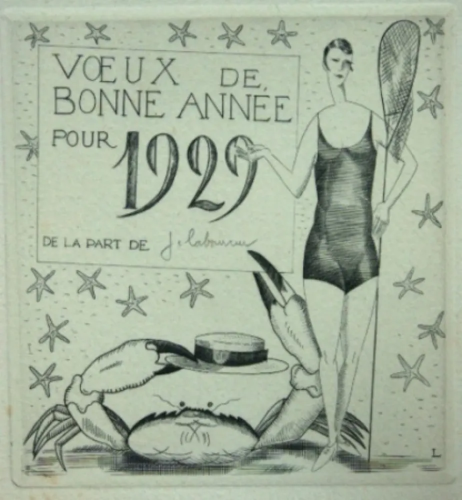 Droge Naald Laboureur - La pêcheuse au crabe.