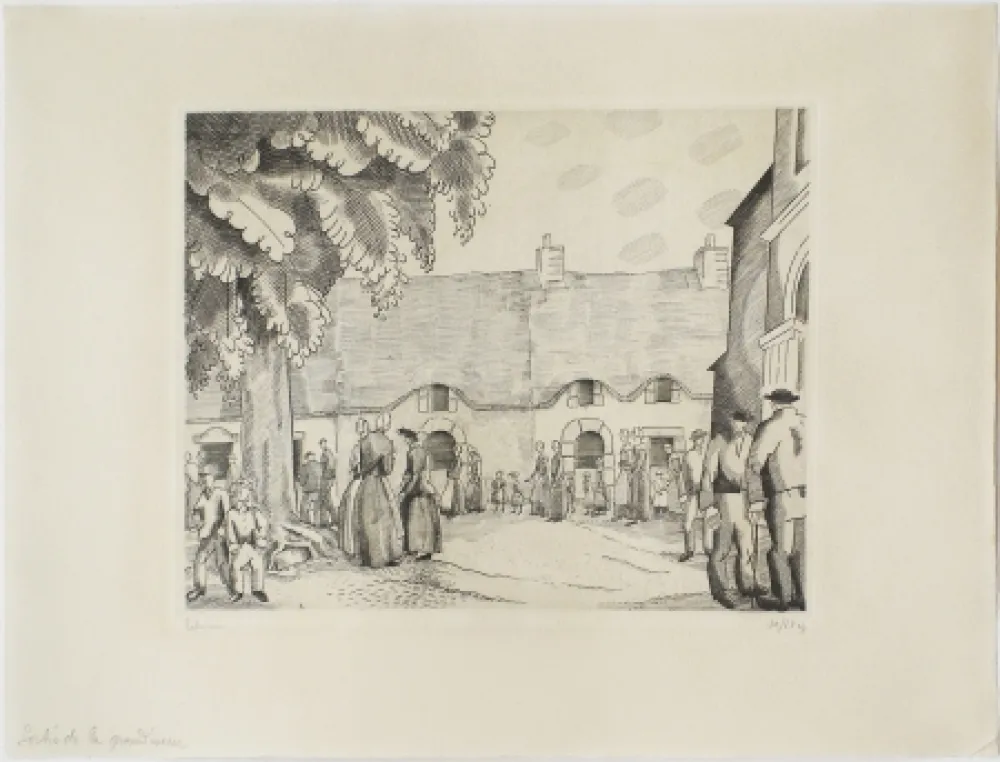 Ets Laboureur - La Sortie de la Grand'messe