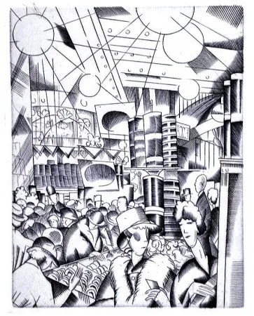 Geïllustreerd Boek Laboureur - Tableaux contemporains:  Tableau des Courses, de la Boxe, de la Venerie, de l'Amour Venal, des Grands Magasins, de la Mode, de l'Au-Delà, du Palais, de la Bourgeoisie