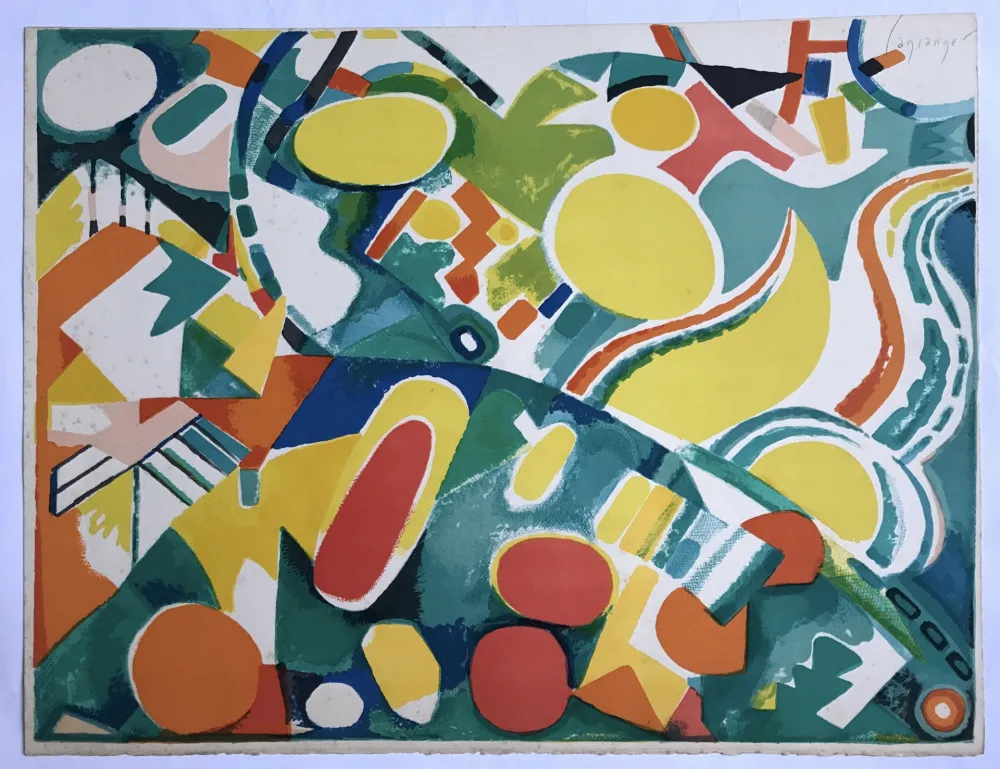 Lithografie Lagrange - Sans titre