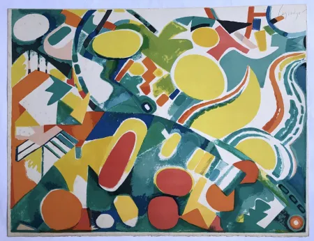 Lithografie Lagrange - Sans titre