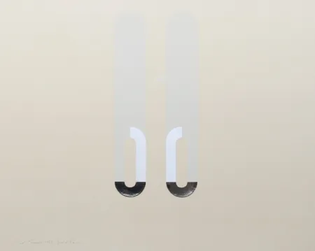 Zeefdruk Laing - Two Tunnels