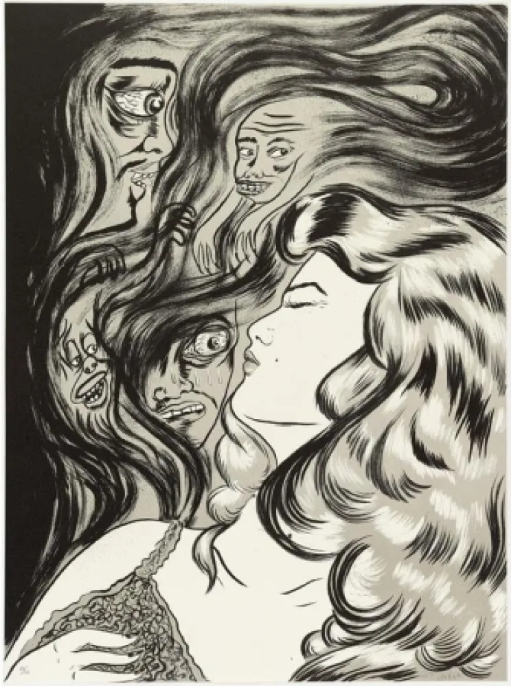 Lithografie Lakra (Dr.) - Sans titre 1