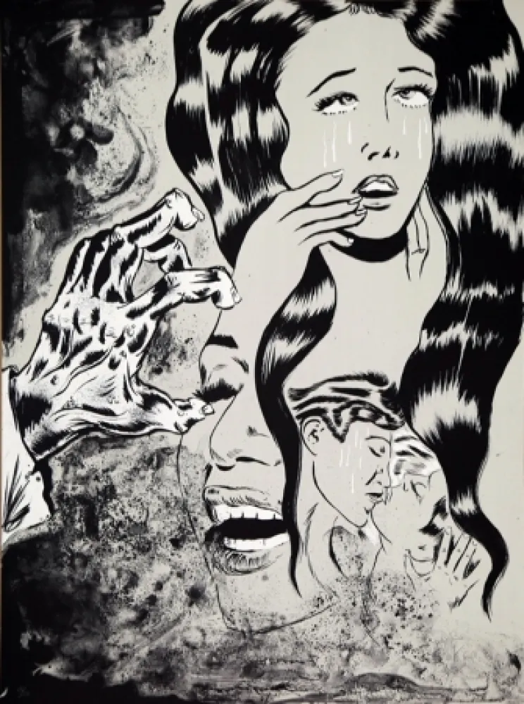 Lithografie Lakra (Dr.) - Sans titre