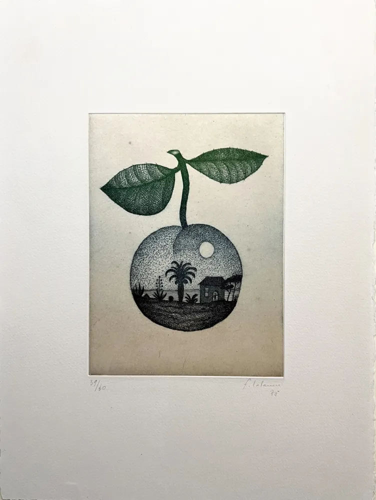 Ets En Aquatint Lalanne - 