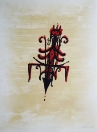 Lithografie Lam - El ultimo viaje del buque fantasma 1