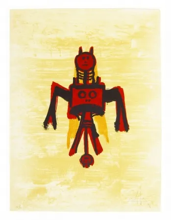 Lithografie Lam - El ultimo viaje del buque fantasma - 11