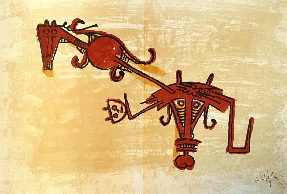 Lithografie Lam - El último viaje del buque fantasma