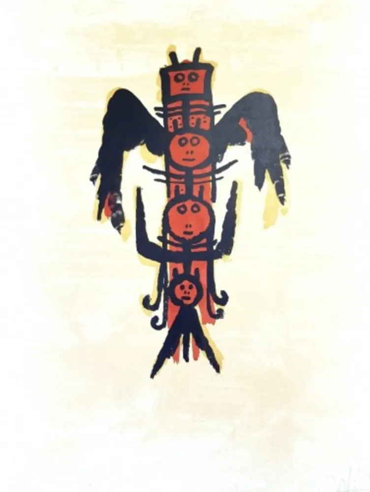 Lithografie Lam - El ultimo viaje del buque fantasma