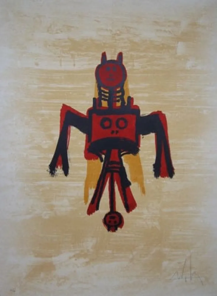 Lithografie Lam - EL ÚLTIMO VIAJE DEL BUQUE FANTASMA