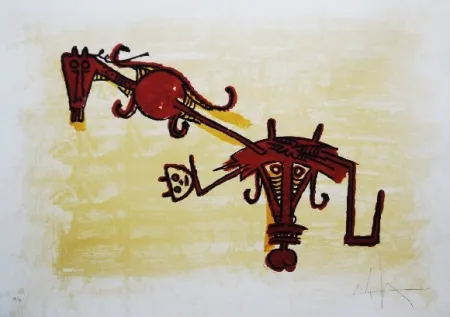 Lithografie Lam - El ultimo viaje del buque fantasma 2