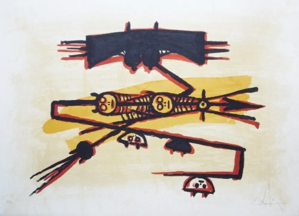 Lithografie Lam - El ultimo viaje del buque fantasma - 3