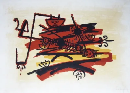 Lithografie Lam - El ultimo viaje del buque fantasma - 4