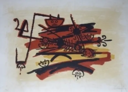 Lithografie Lam - El ultimo viaje del buque fantasma