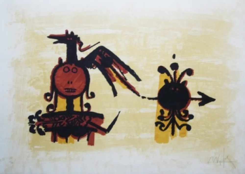 Lithografie Lam - El ultimo viaje del buque fantasma - 5