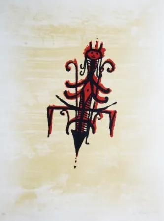 Lithografie Lam - El ultimo viaje del buque fantasma - 7