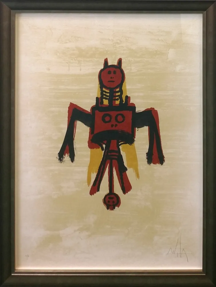 Lithografie Lam - EL ULTIMO VIAJE DEL BUQUE FANTASMA