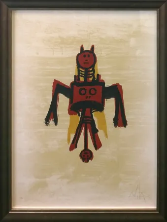 Lithografie Lam - EL ULTIMO VIAJE DEL BUQUE FANTASMA