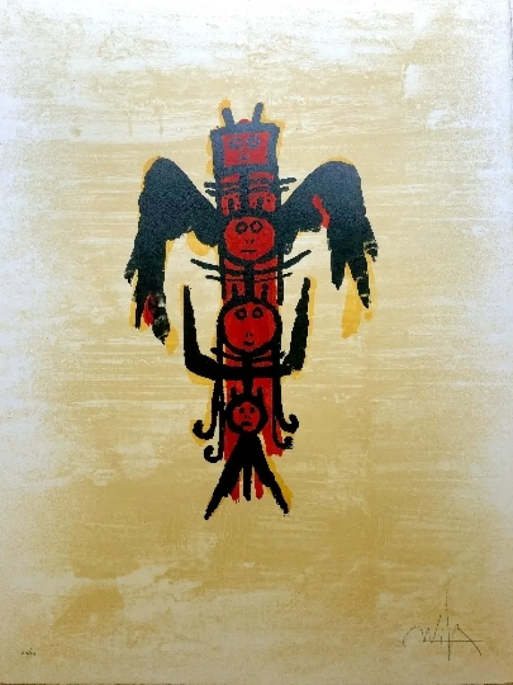 Lithografie Lam - El ultimo viaje del buque fantasma - 9