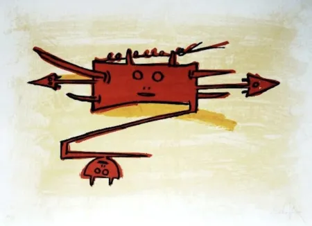 Lithografie Lam - El último viaje del buque fantasma VI