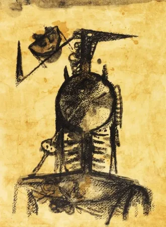 Lithografie Lam - Jean Cassou