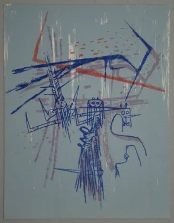 Lithografie Lam - Les affinités ambigües