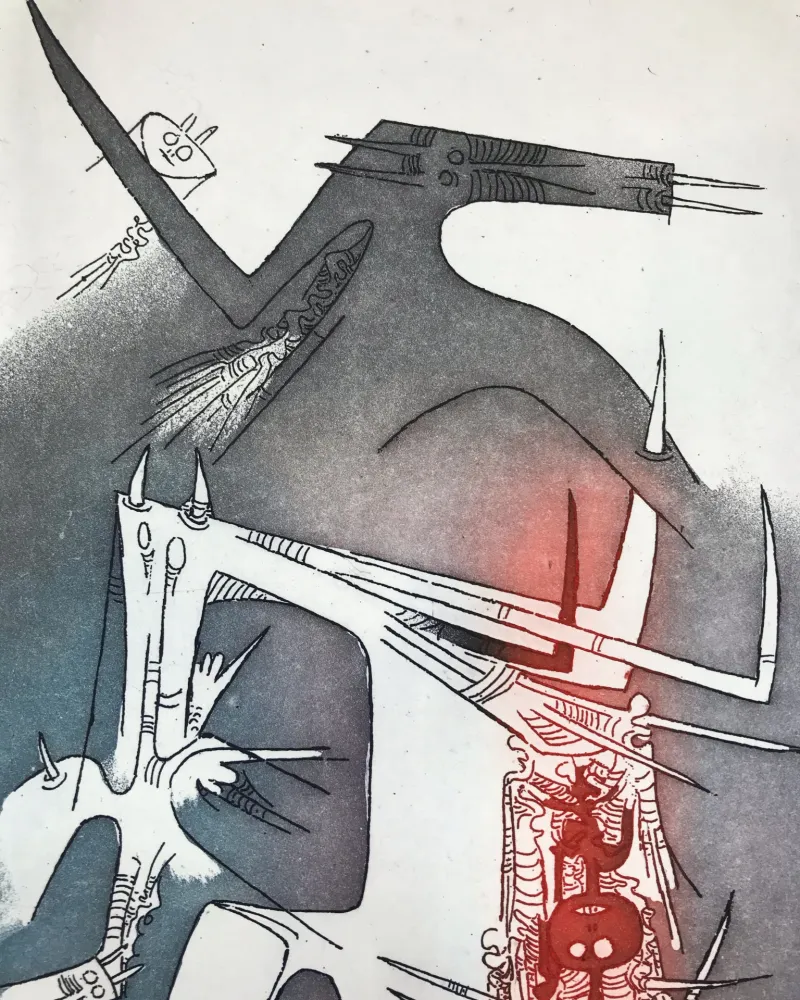 Ets En Aquatint Lam - Personaggi