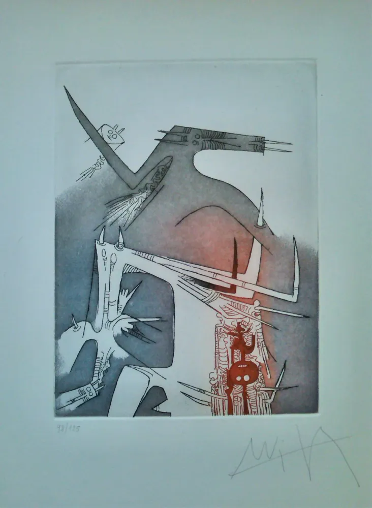 Ets En Aquatint Lam - Personaggi