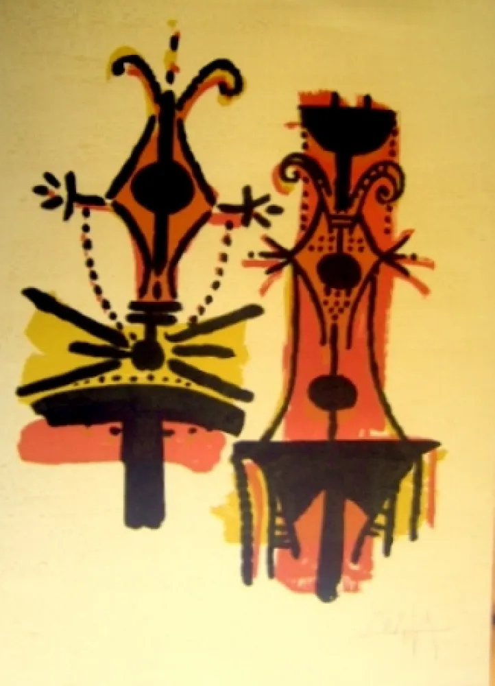 Lithografie Lam - Pour Jorn