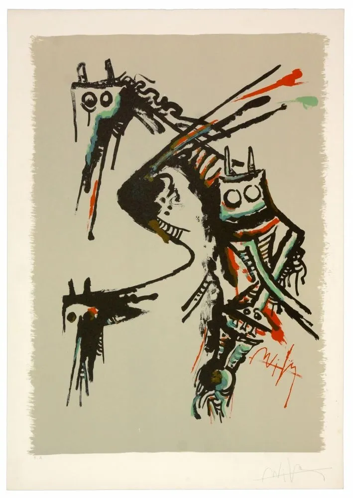 Lithografie Lam - Salon de Mai