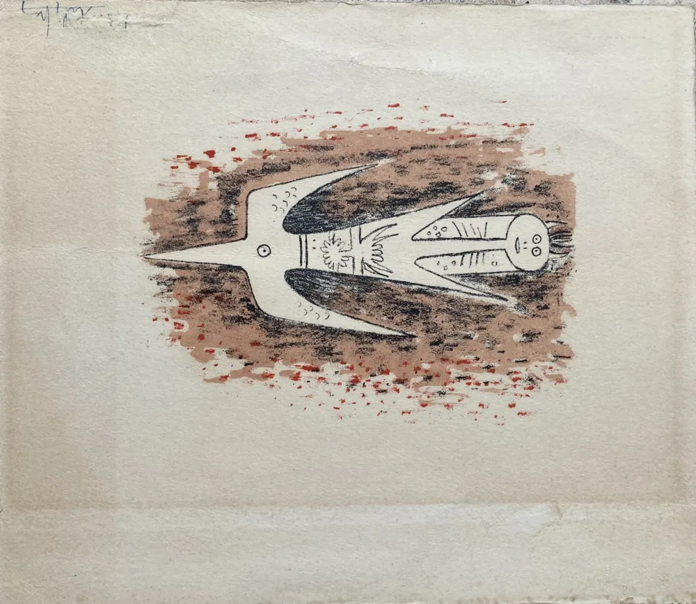 Lithografie Lam - Sans titre