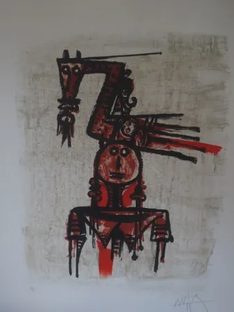 Lithografie Lam - Sans titre